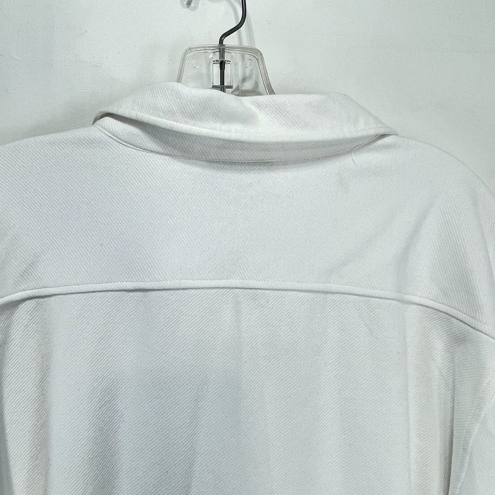 Steve & Barrys Mens XXL Shirt Cotton Blend Button Down White Office Work - Picture 7 of 16